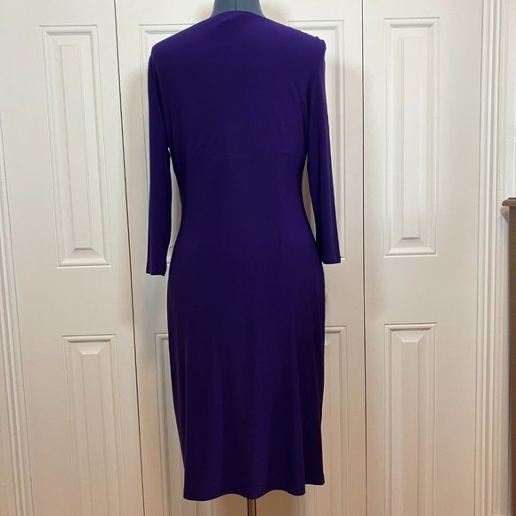 American Living Purple Dress Size 10 - Picture 3 of 4